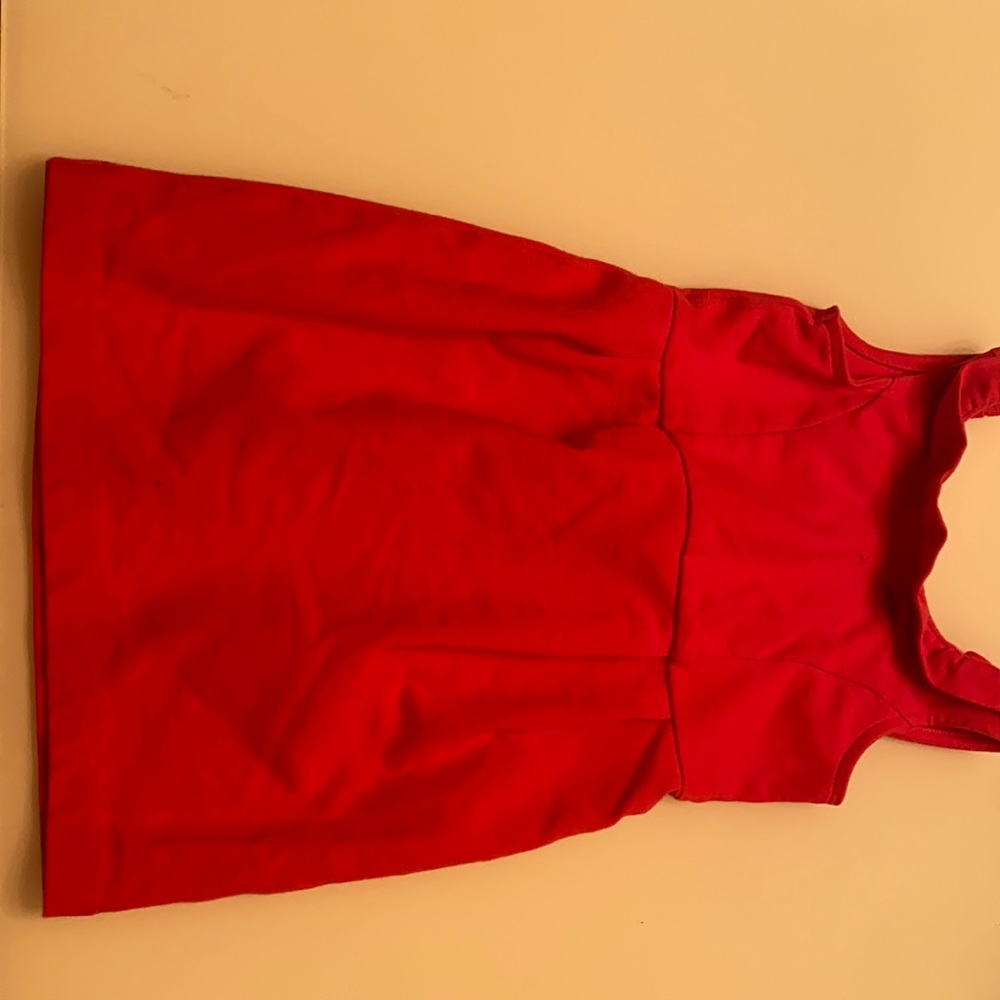Red dress